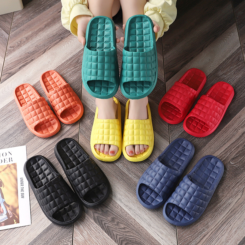 Mule Slip On - 2026 Sommer-Badezimmer-Hausschuhe für Damen, Modische Weichsohlen-EVA-Innenschuhe,