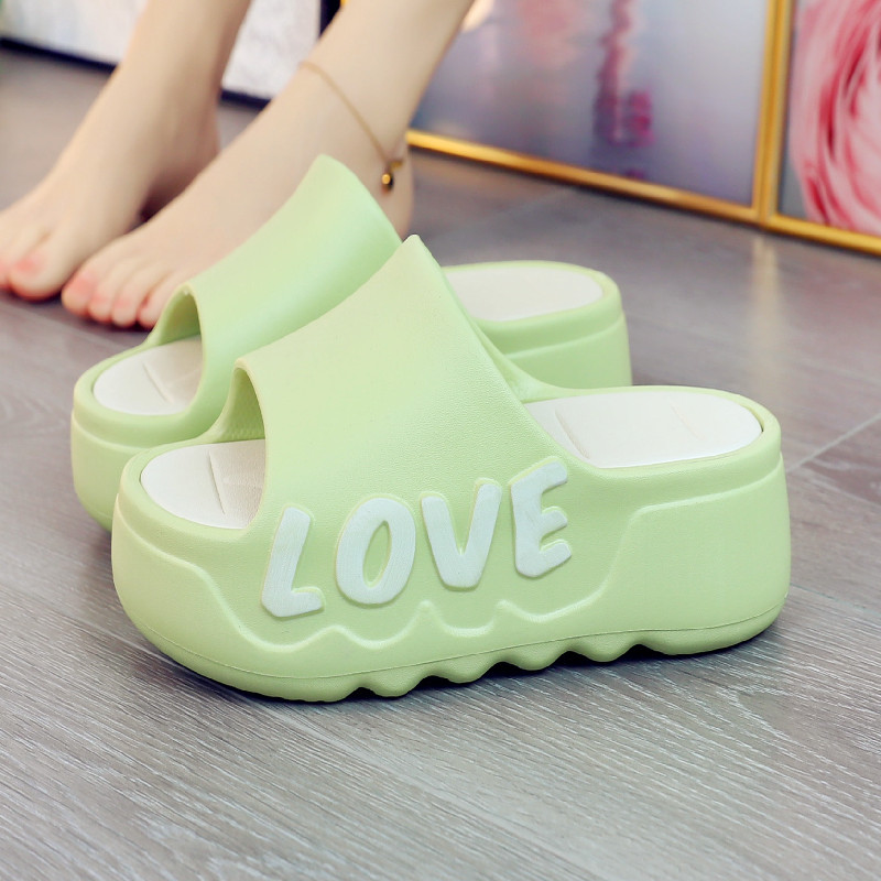 Mule Slip On - High Heels 6 cm Plattform Hausschuhe