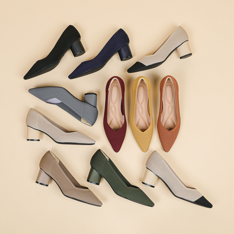 Court Heel Pointed - Prinzessinnen-High-Heels für Damen mit Blockabsatz 2026