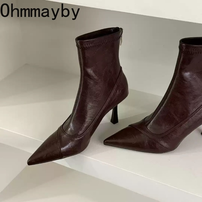Winter Vintage Starke Ferse Fr – Sock Boot Women Bewertung und Preis