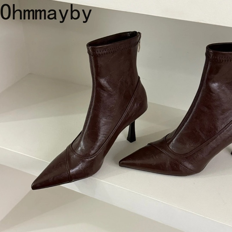 Winter Vintage Starke Ferse Fr – Sock Boot Women Bewertung und Preis