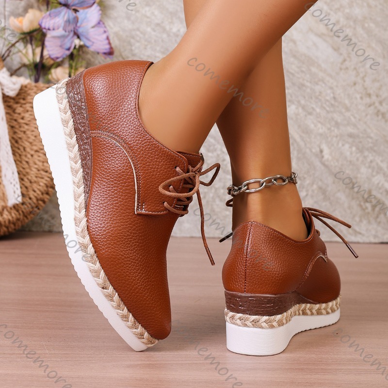 Leder-Schnürschuhe für Damen m – Oxford Lace Up Women Bewertung und Preis