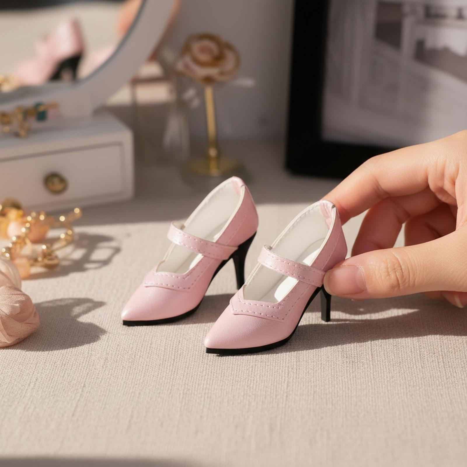 Miniatur-Modepuppen-Absätze, s – Court Heel Pointed Bewertung und Preis