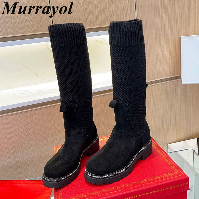 Kniehohe Stiefel Herbst Winter – Sock Boot Women Bewertung und Preis