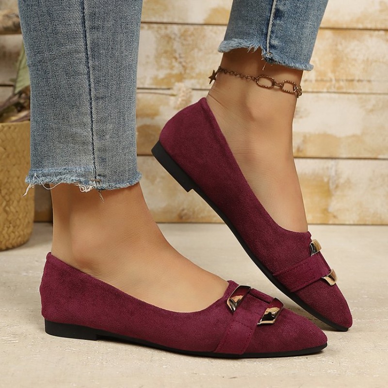Damen Spitze Wildleder-Balleri – Women'S Shoes Clogs Bewertung und Preis
