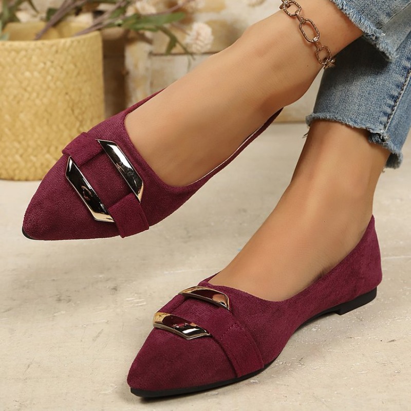 Damen Spitze Wildleder-Balleri – Women'S Shoes Clogs Bewertung und Preis