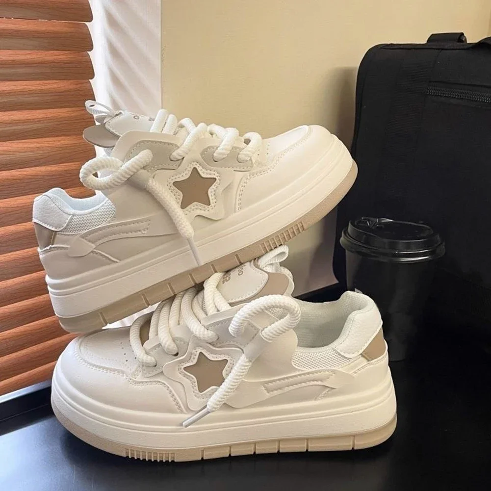 Star Walking Sneakers Y2K Plat – Women Shoes Tennis Bewertung und Preis