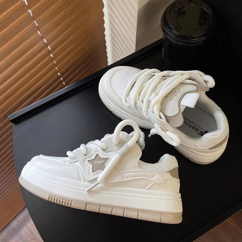 Star Walking Sneakers Y2K Plat – Women Shoes Tennis Bewertung und Preis