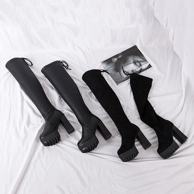 Kniehohe lange Stiefel für Dam – Sock Boot Women Bewertung und Preis
