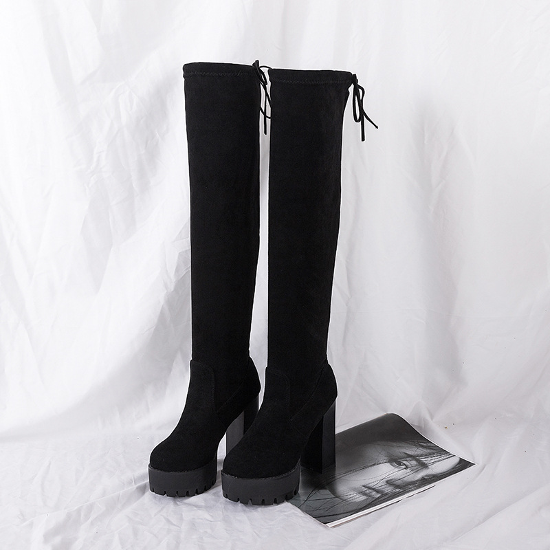 Kniehohe lange Stiefel für Dam – Sock Boot Women Bewertung und Preis