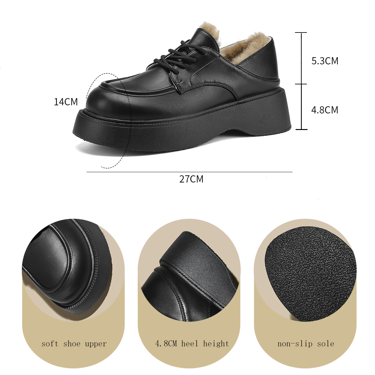 FOXER Winter Neue Damen-Platea – Oxford Lace Up Women Bewertung und Preis