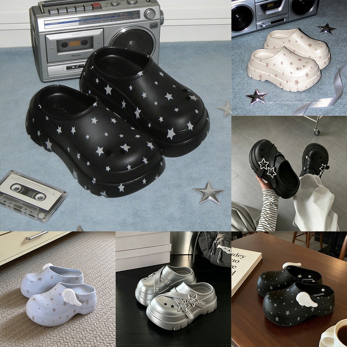 Sommerliche neue Plateau-Panto – Women'S Shoes Clogs Bewertung und Preis